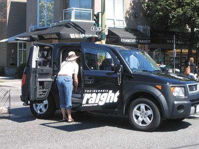 The Georgia Straight's SUV gets 20MPG