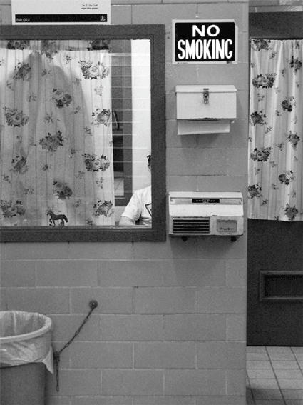 Victory Square toilet by Chuck Ansbacher