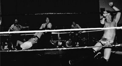 Mexican wrestling in Vancouver photo by Colleen Heslin