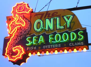 the only sea foods